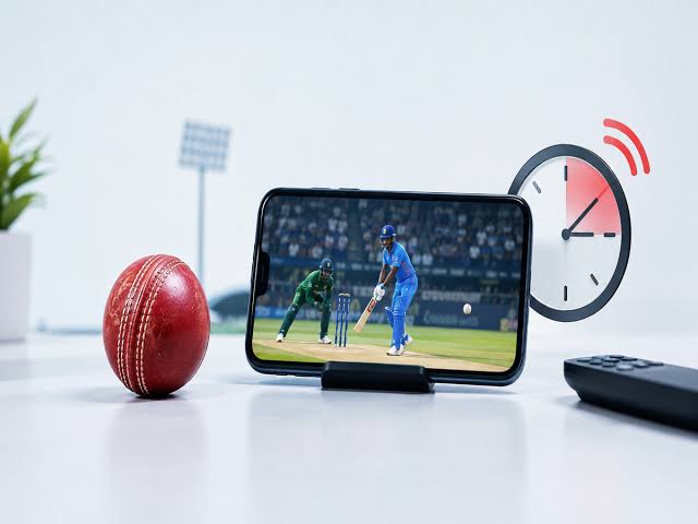 What happens to a live cricket selection when a mobile connection drops